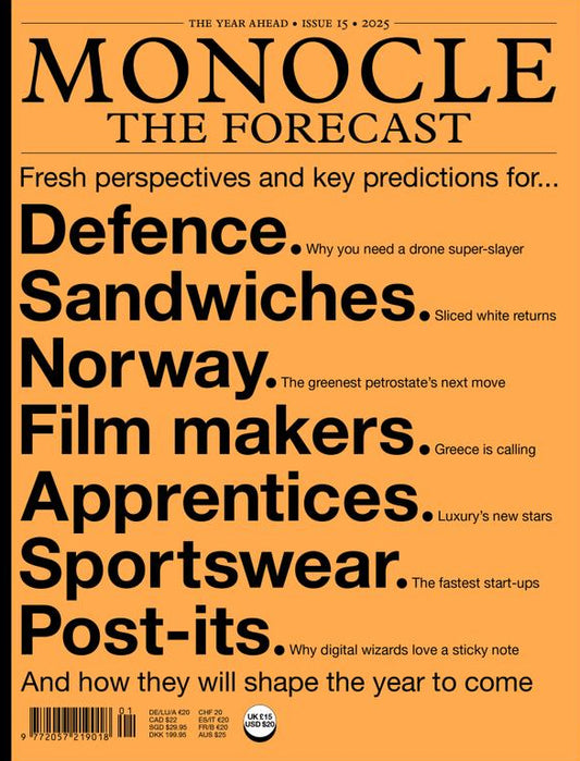 Monocle Forecast 2025