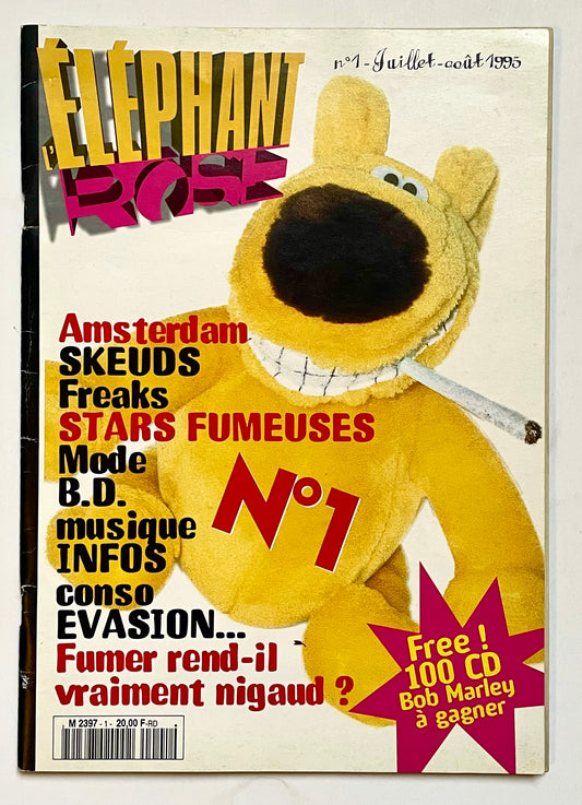 L'Éléphant Rose Nº1 - RARE