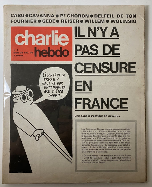 Charlie Hebdo N°1